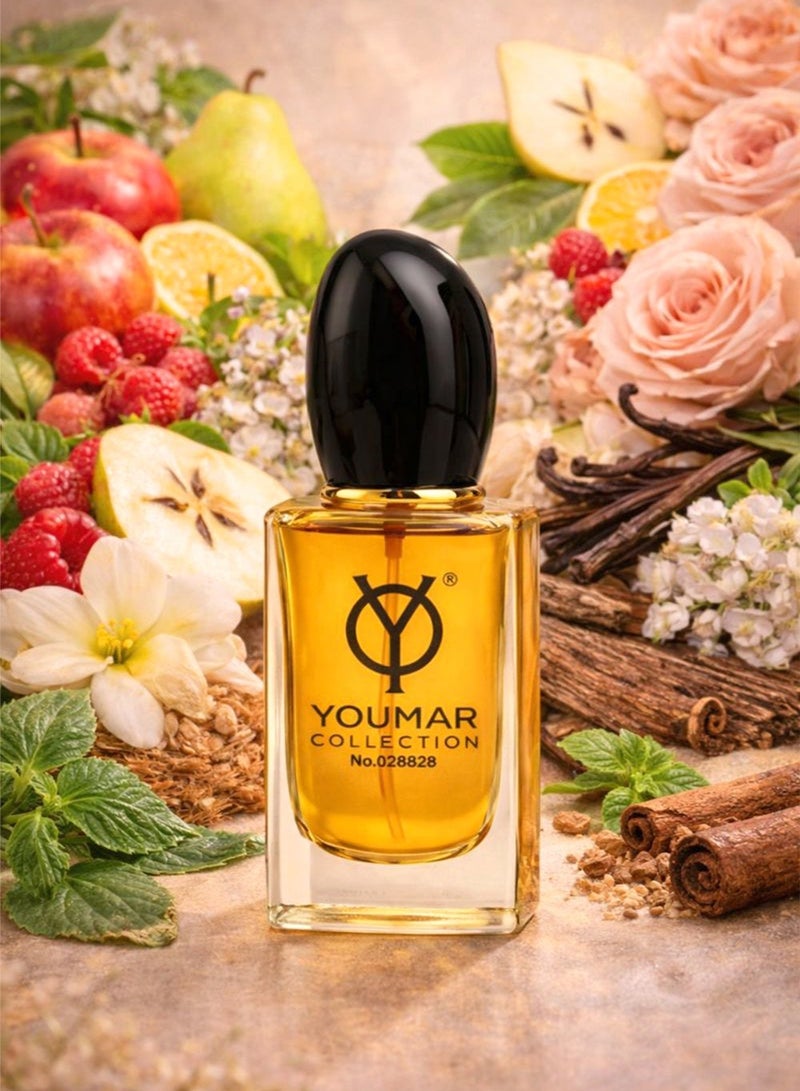 YOUMAR Luxury Woody Vanilla Perfume for Women | Long-Lasting Patchouli Scent (25ml) | Youmar Collection No. 8828 - Image 1